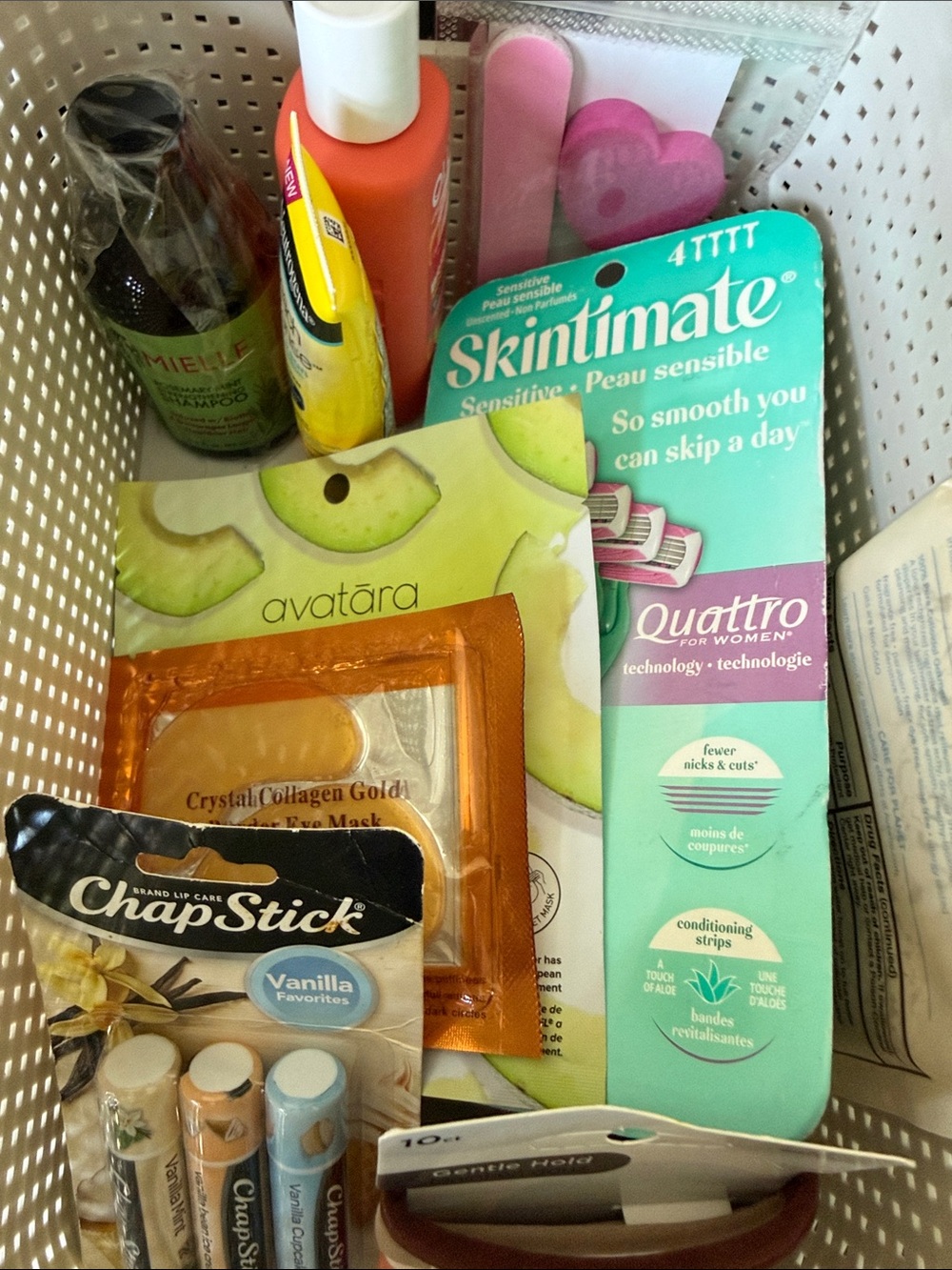 Travel Set Quattro Sensitive Razor for Women — Mint Green